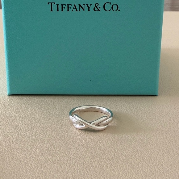 Tiffany & Co. Silver Infinity Ring